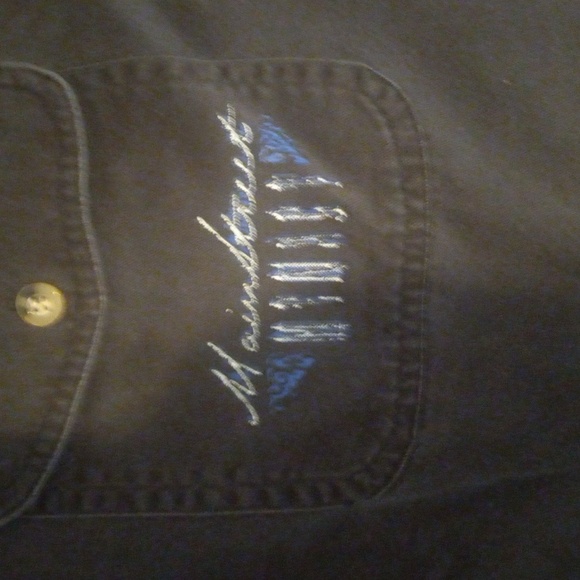 Mens XL Mainstreet menace sleeveless button up a4 - Picture 4 of 5